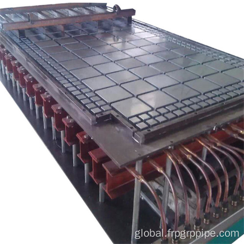 FRP Grating Molded Machine Fibreglass Roof Walkways Grating Machine GRP Mesh Equipment Factory